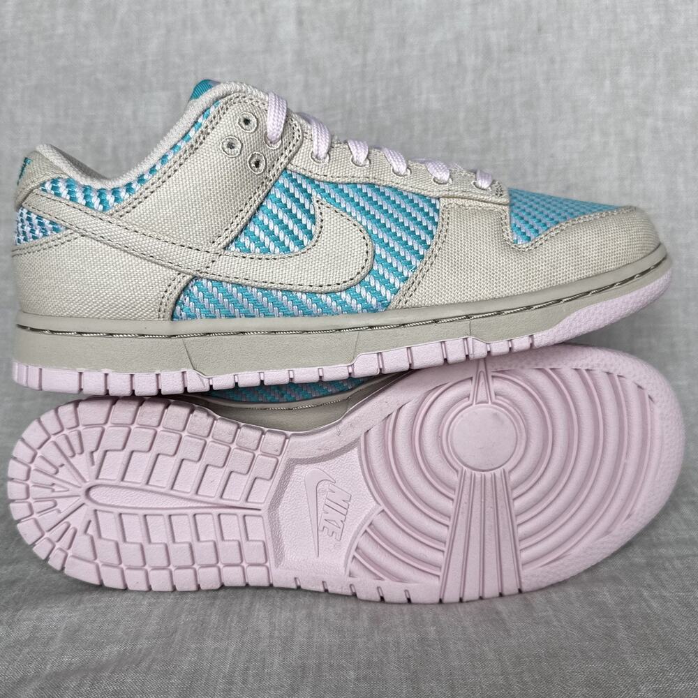 [WOMENS 7] Nike Dunk Low Heat Wave Canvas Pink Blue White HF5077-902